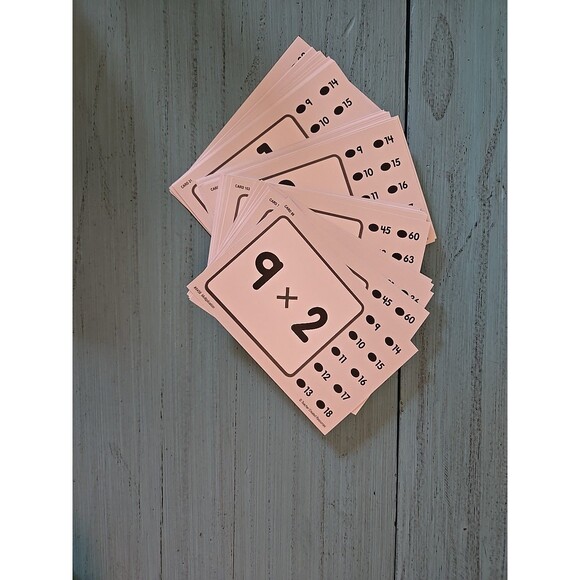 Power Pen Multiplication Learning Cards Grades 2-5 106 Multplication Problems - Picture 10 of 10